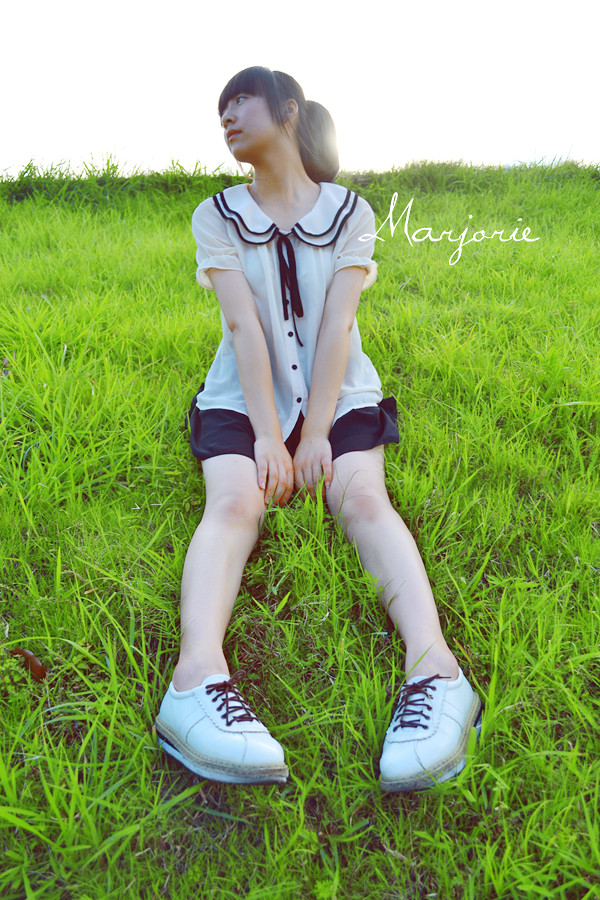 【by Marjorie】 夏日青春美少女 + 一张自曝 -人