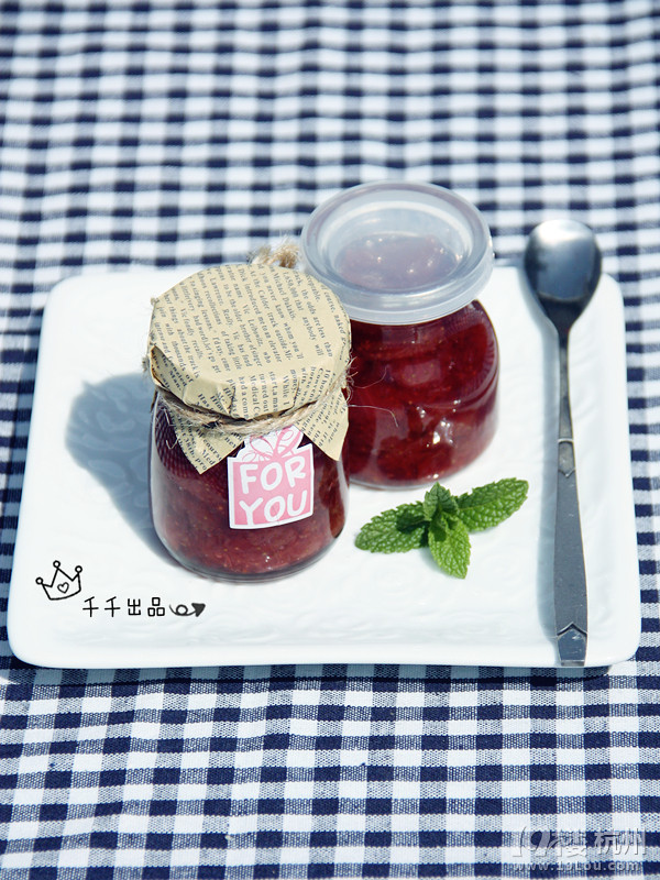 【千千家】把甜蜜與愛封存——玫瑰草莓醬
