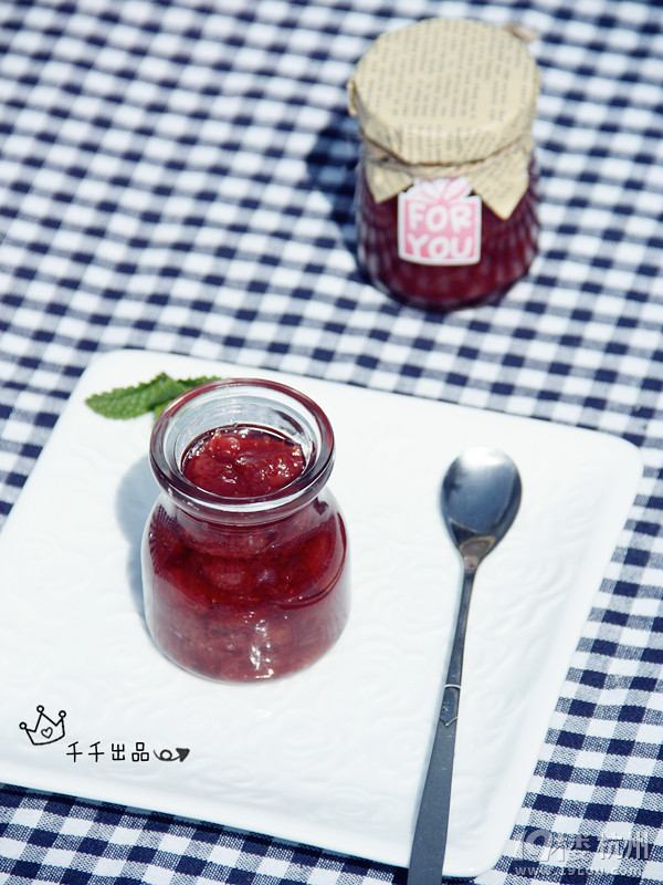 【千千家】把甜蜜與愛封存——玫瑰草莓醬