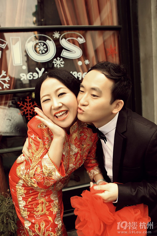 【穿越到30年代,做中式范新娘】--龙凤褂、旗袍