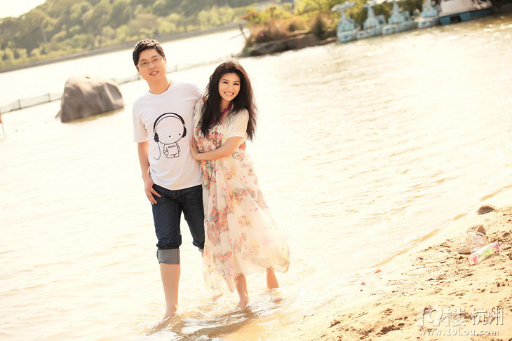 沙滩恋曲,见证爱情。-拍婚纱照-结婚大本营-杭