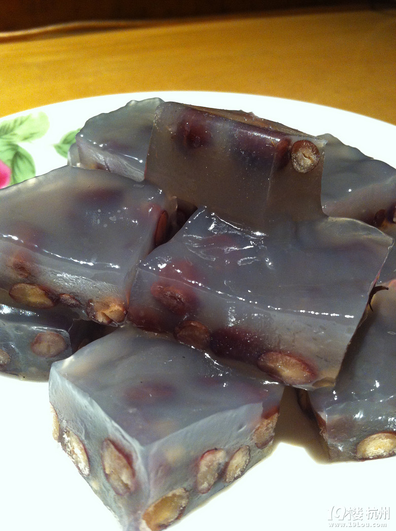 水晶红豆糕-19楼私房菜-杭州19楼