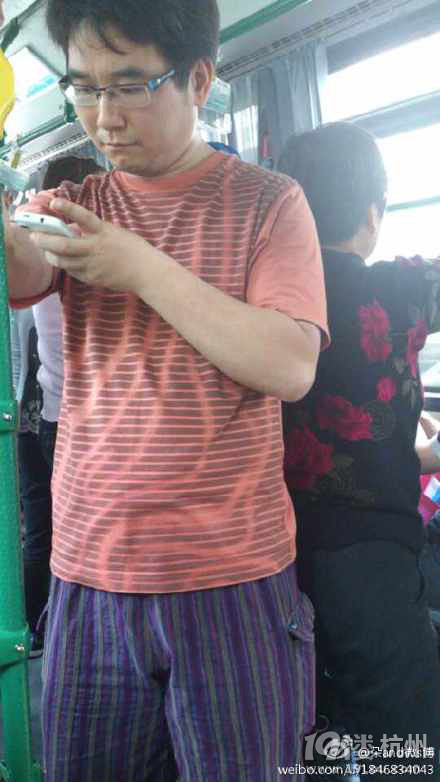 5月24日公交49路上遇见变态男-杭州公交-杭州