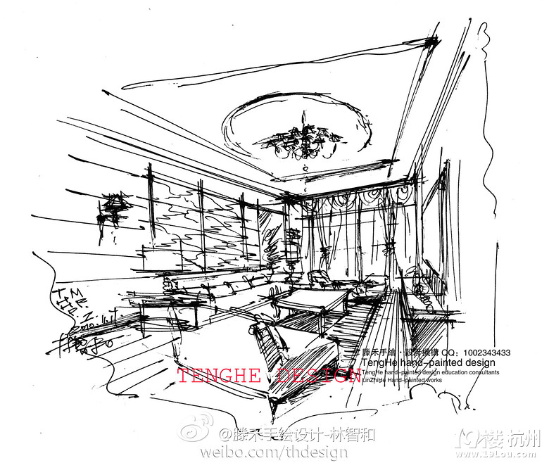 浙江大学考研手绘培训设计--TENGHE滕禾手绘