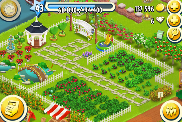 精心投入的农场:hay day!