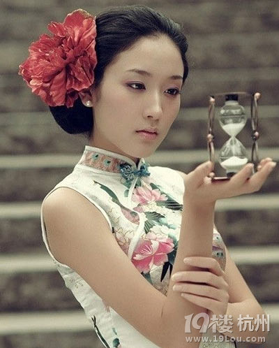 中式古典发型 绽放东方魅力-新娘美颜-结婚大本