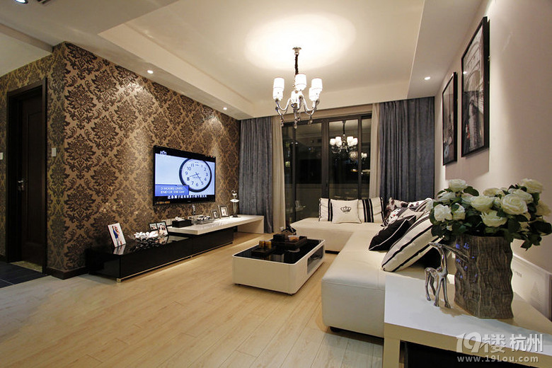 <em>杭州下沙</em>.星星港湾_万佳装饰_两室两厅_简约_