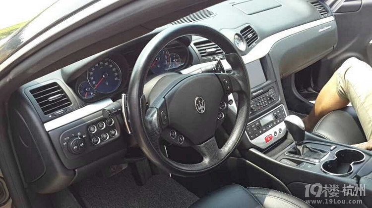 10年玛莎拉蒂GT超跑黑色黑-二手车-杭州19楼