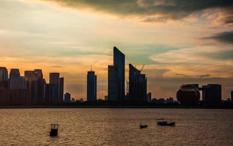 錢塘江夕陽(yáng)