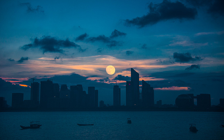 錢塘江夕陽(yáng)