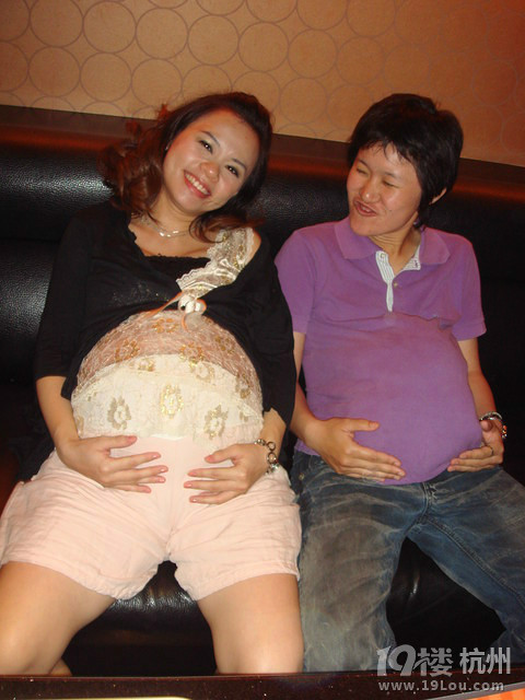 我的35周大肚照