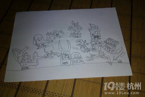 植物大战僵尸的随意画