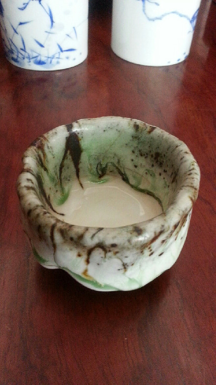 志野杯,玛瑙粉加火山泥。-手机随手拍-杭州19楼