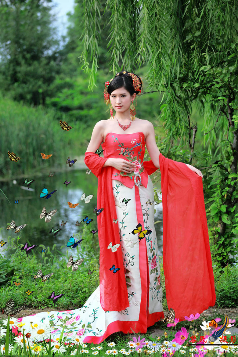 古装红衣美女-人像派-19摄区-杭州19楼