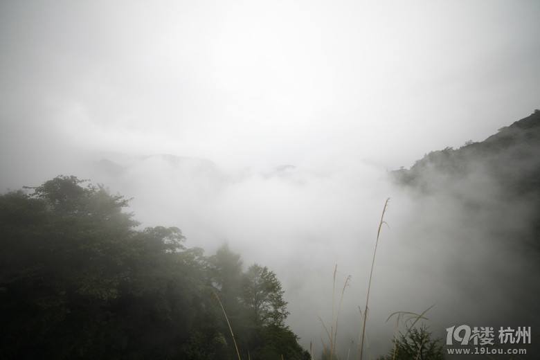 霧鎖天荒坪