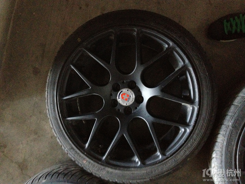 17寸改装车轮胎、轮毂9成新转让-二手车-杭州
