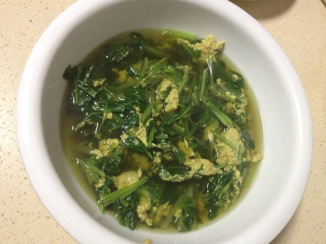 春天私厨之青菜蛋花汤-随手拍美食-杭州19楼