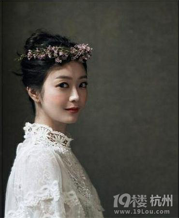 韩国婚纱照片欣赏 明星演绎各有特色-婚纱礼服