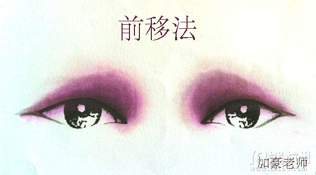 眼影畫法