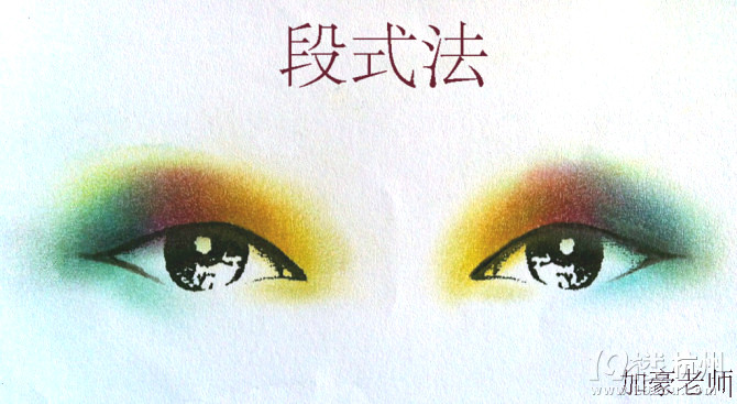 眼影畫法