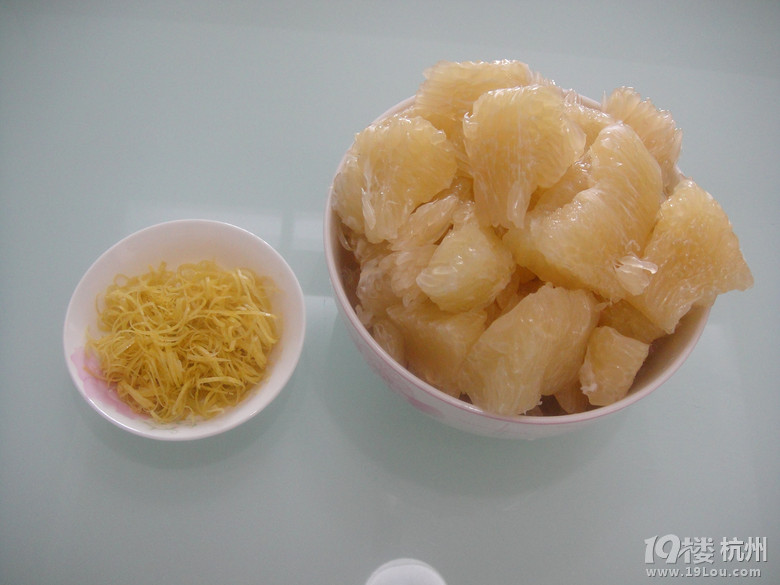 又是制作柚子茶時
