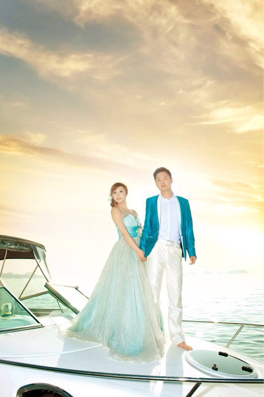 千岛湖拍的游艇照