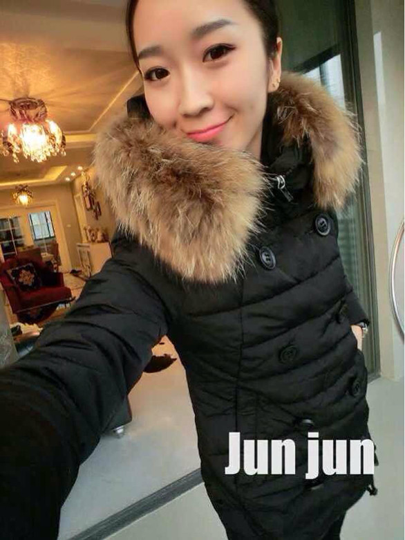 27现货喔~要问我有没有显瘦的鸭绒