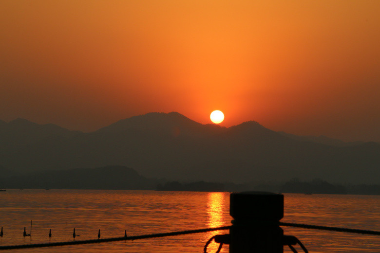 西湖●夕陽