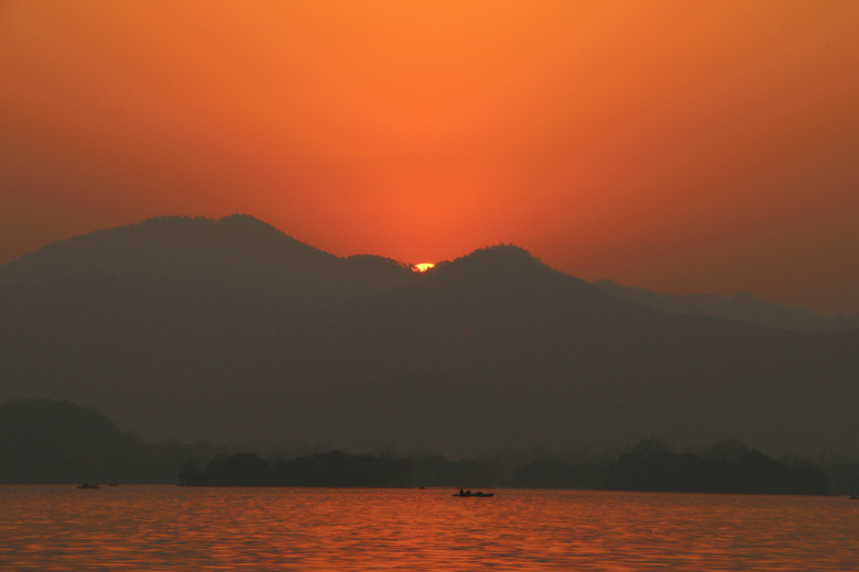 西湖●夕陽