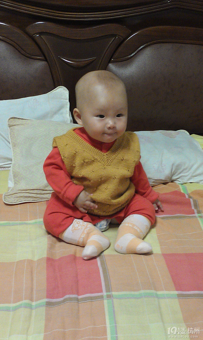 我的甜宝宝8个月了-宝宝秀-妈咪宝宝秀-杭州1