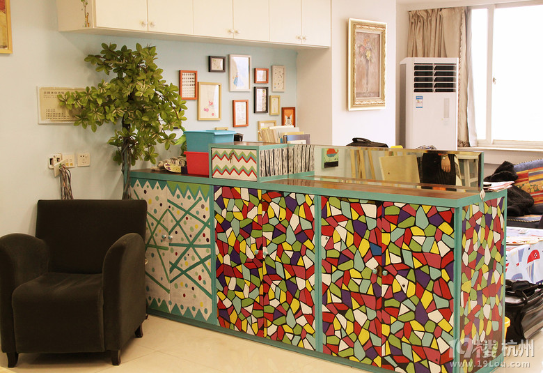 庆春画室--1万元装修出来的88平工作室-装修日