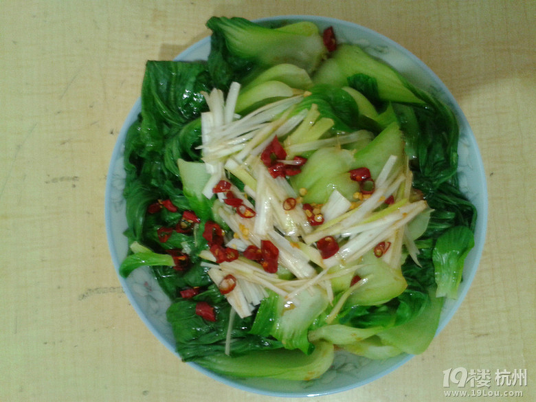 白灼小油菜  油菜的做法