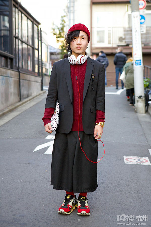 【小女生的时尚志】2014早春日本潮人街拍 雷