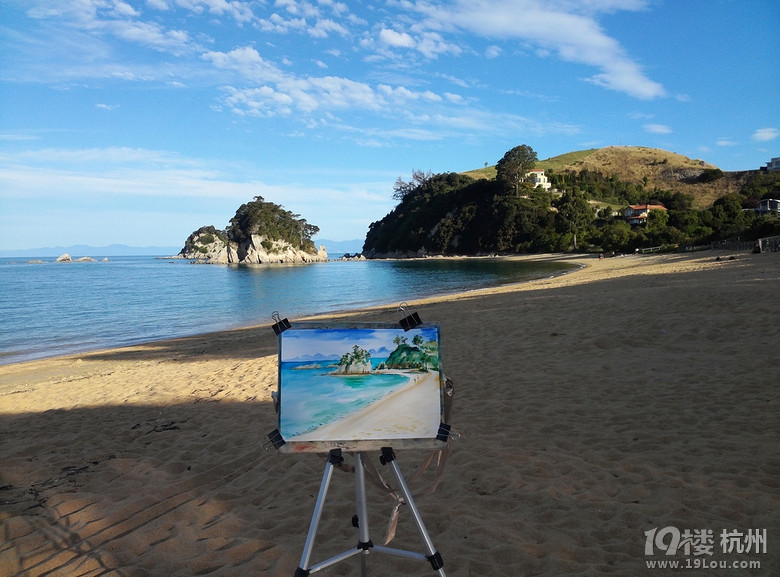 带着画笔去旅行:新西兰南岛自驾游-摄影、绘画