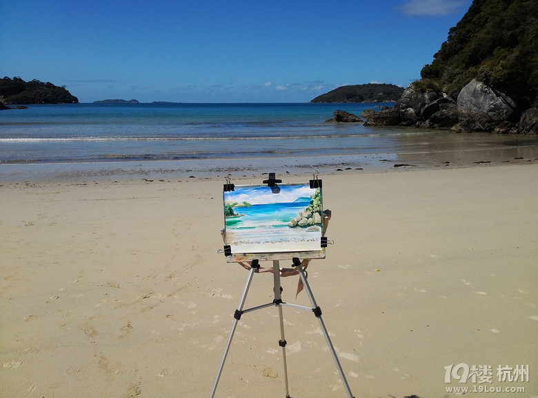 带着画笔去旅行:新西兰南岛自驾游-摄影、绘画