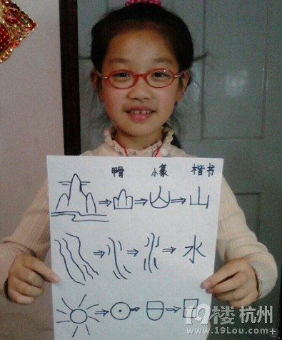 汉字的演变--有趣的象形字 德天朱宇涵-小学教育-小学教育-杭州19楼
