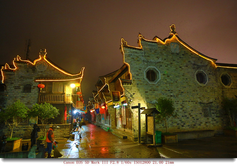 临海紫阳街夜景-风景照-19摄区-杭州19楼