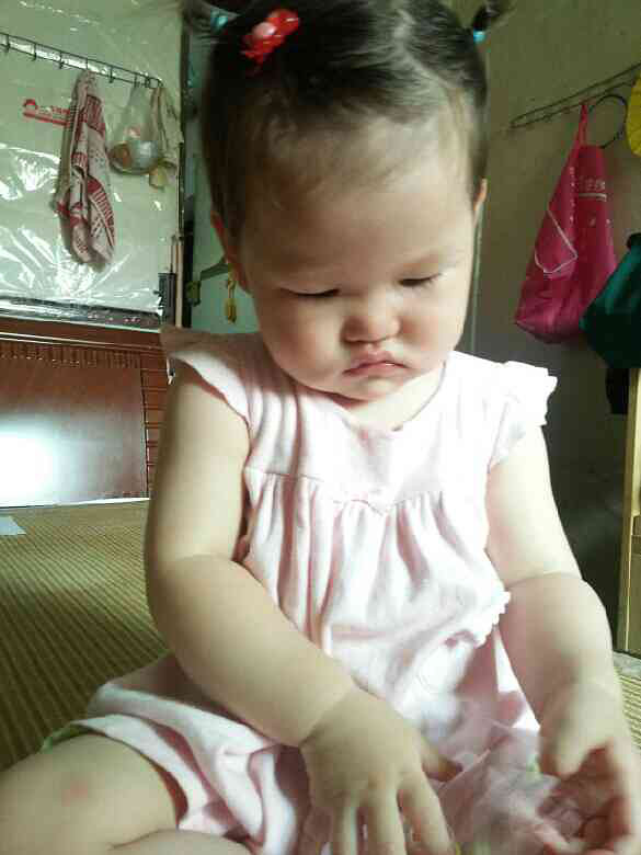 扎了好多的小揪揪,凉快些啊-随手拍宝宝-杭州19楼