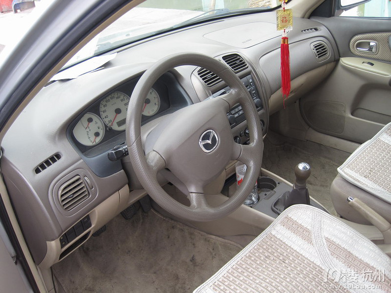 海南马自达323,进口发动机,绍兴牌照,随时过户