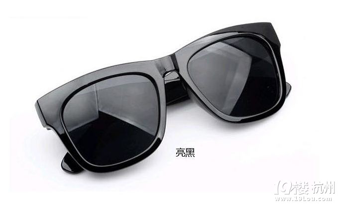 【包邮】 男女大框时尚潮流欧美黑墨镜 小辣椒明星同款太阳眼镜 -今日折扣-杭州19楼