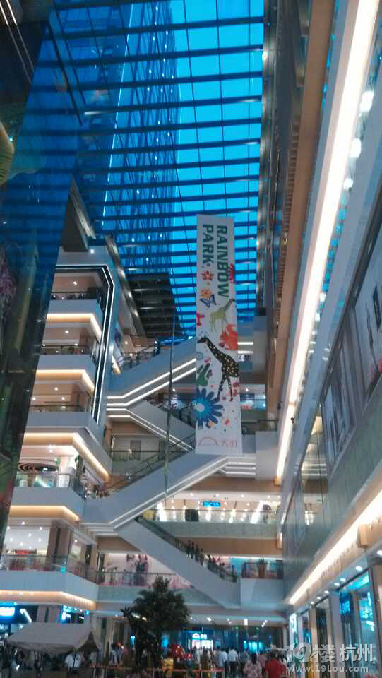 杭州天虹购物中心顺利开业,一张图证明你到过