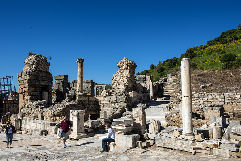 土耳其游记(3)以弗所(艾菲索斯)古城续-边走边