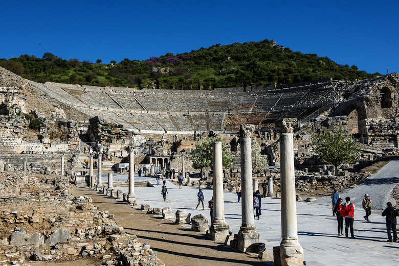 土耳其游记(3)以弗所(艾菲索斯)古城续-边走边