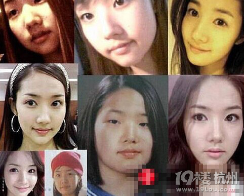 <em>韩国女星</em>朴敏英李多海 多次整容变化惊人对比