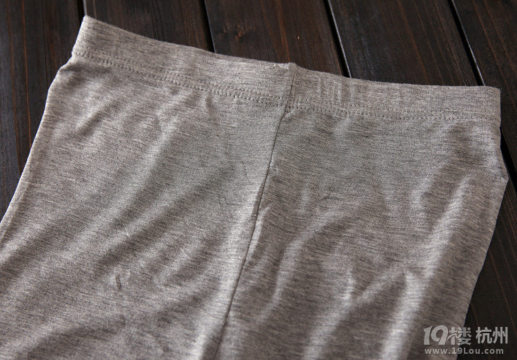 韩国东大门新款脚口蕾丝花边莫代尔打底裤一件