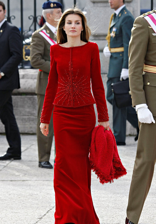 优雅性感的西班牙新皇后:Letizia Ortiz Rocasol
