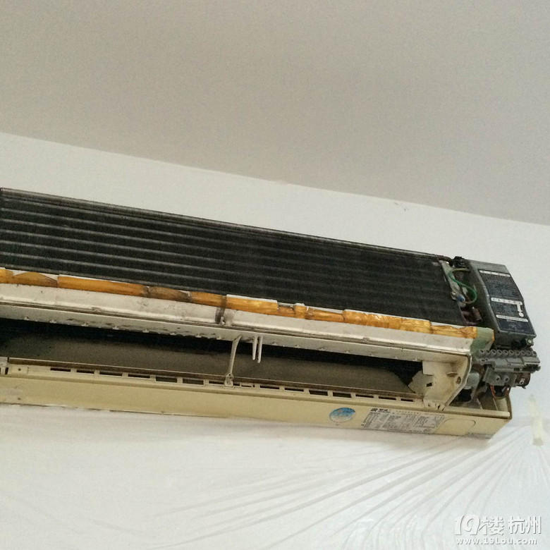 19楼空调免费清洗活动--史上最脏空调变身记-