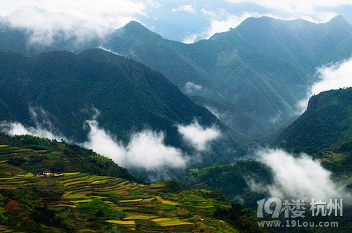 浙江最美村落之一遂昌.大柯古村;农家乐,避暑、