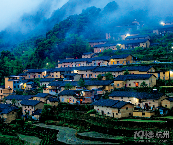 浙江最美村落之一遂昌.大柯古村;农家乐,避暑、