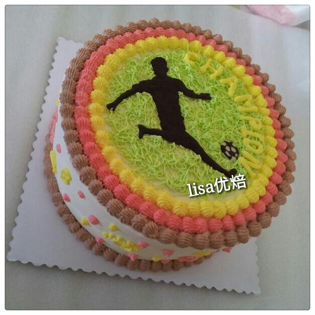 【世界杯】《lisa优焙》--足球队创意蛋糕 14楼 补 德国队